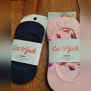 Girls socks liners sz small and large
